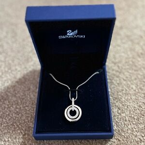 NWT Swarovski Circles Pendant